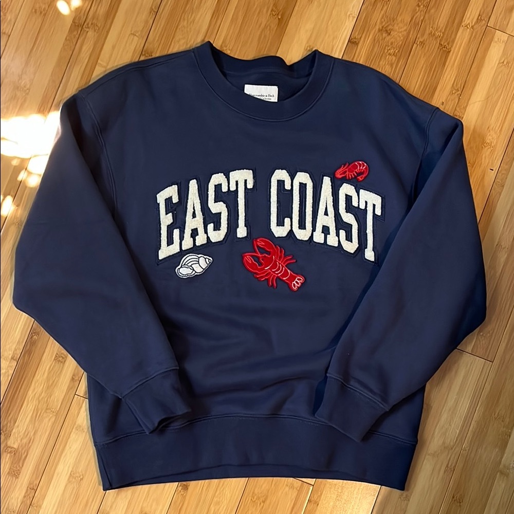 Abercrombie East Coast Crewneck Sweater